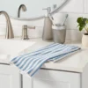 Quick Dry Striped Waffle Towel Blue - Room Essentials™ -Wayfair Shop GUEST 7eb6d211 cbce 4a6b a160 10ff15677fa5