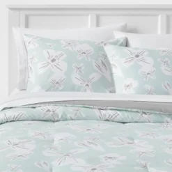 Floral Print Microfiber Reversible Comforter & Sheet Set Mint Green - Room Essentials™ -Wayfair Shop GUEST 7ee2c25d de84 41cd aefc 85519c817fa3