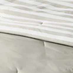 Microfiber Stripe Reversible Comforter - Room Essentials™ -Wayfair Shop GUEST 82bcf2a9 0c17 42fa ba71 515dd0b7e2a8