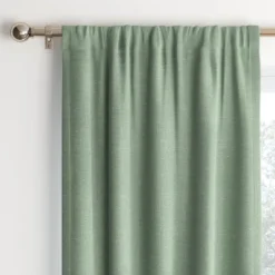 Room Darkening Heathered Thermal Window Curtain Panel Green - Room Essentials™ 12 Room Darkening Heathered Thermal Window Curtain Panel Green - Room Essentials™ -Wayfair Shop GUEST 82d879d9 b1c8 4488 9246 a51db847a997