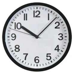 9" Round Wall Clock - Room Essentials™ 7 9" Round Wall Clock - Room Essentials™ -Wayfair Shop GUEST 8b4aa560 7af5 44b5 a81c e4d80b0e5709
