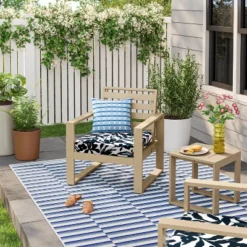 20"x20" Outdoor Deep Seat Cushion - Room Essentials™