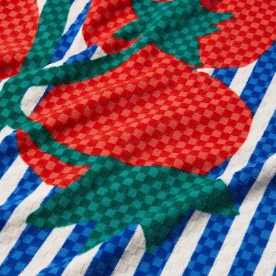 Tomato Beach Towel - Room Essentials™ 4 Tomato Beach Towel - Room Essentials™ - Image 2