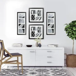 Thin Collage Frame Holds Four 4" X 6" Photos Black - Room Essentials™ 8 Thin Collage Frame Holds Four 4" X 6" Photos Black - Room Essentials™ -Wayfair Shop GUEST 92031546 a124 47e0 807c 56020352aad6