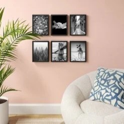 Traditional Picture Frames Black - Room Essentials™