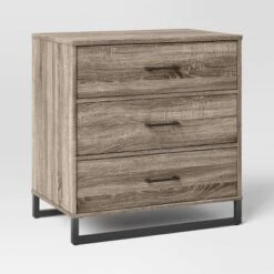 Mixed Material 3 Drawer Dresser - Room Essentials™ -Wayfair Shop GUEST 94347957 ed8d 495b ac18 39542a4392ab