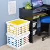 Storage Crate White - Room Essentials™: Portable Stackable Plastic Milk Crate With Built-In Handles, 30.6L Capacity -Wayfair Shop GUEST 983c0ffc 0923 4548 92dc 1a41587f6782