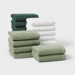 18pk Everyday Washcloths - Room Essentials™ 14 18pk Everyday Washcloths - Room Essentials™ -Wayfair Shop GUEST 986b6811 4541 45b6 b652 08e6c15d04b4