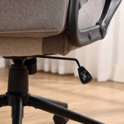 Swivel Dorm Gaming Chair Gray - Room Essentials™: Upholstered Computer Desk Chair, Adjustable, Fixed Arms -Wayfair Shop GUEST 9da02561 0538 456f 875c 92802739be58