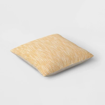 Textured Woven Cotton Square Throw Pillow - Room Essentials™ 4 Textured Woven Cotton Square Throw Pillow - Room Essentials™ - Image 2