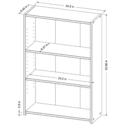 3 Shelf Bookcase - Room Essentials™ -Wayfair Shop GUEST 9ed5b68c d44f 47e2 a30a 58dc0e809a8d