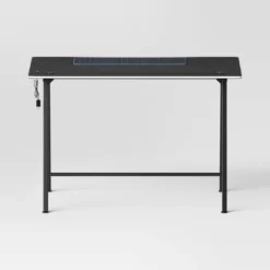 Gaming Dorm Desk With LED Lights And Headphone Holder - Room Essentials™ -Wayfair Shop GUEST a3410f37 8cb7 4429 8fe2 8eebe24d77dc