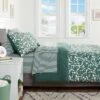 Floral Printed Microfiber Reversible Comforter & Sheets Set Dark Green - Room Essentials™ -Wayfair Shop GUEST a3f7a3fb 906f 4a29 944d cfc223cbbbe5