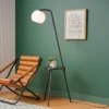 Shelf Floor Lamp With USB Black - Room Essentials™ -Wayfair Shop GUEST a81bf280 0d02 42e0 8f30 2f1416b8d25a