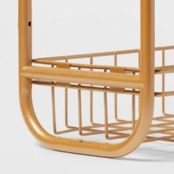On The Wall 2 Tier Shelving Rack Metallic Gold - Room Essentials™ 7 On The Wall 2 Tier Shelving Rack Metallic Gold - Room Essentials™ -Wayfair Shop GUEST aafc9cdc 5489 4442 bc5b c3023c0e1c29