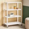 44" 3 Shelf Metal Rolling Bookcase - Room Essentials™ -Wayfair Shop GUEST abbec800 5d35 4b79 94a8 db805998daf2