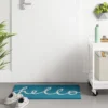 1'6"x2'6" Blue Hello Cursive Doormat - Room Essentials™ 1 1'6"x2'6" Blue Hello Cursive Doormat - Room Essentials™ -Wayfair Shop GUEST b11a46b3 edef 48d0 bfdb 334fa8a6c86a