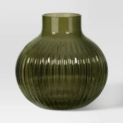 Ribbed Round Vase - Room Essentials™ -Wayfair Shop GUEST b14cdfae 2db0 4c8c 9f2c 1e57e80c1a4c
