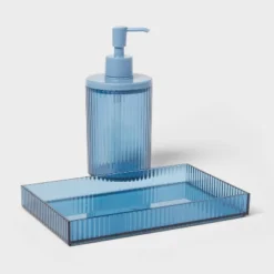 Ribbed Tray Blue - Room Essentials™ 6 Ribbed Tray Blue - Room Essentials™ -Wayfair Shop GUEST b28c5bb7 1e03 493f a538 28f6cf278021