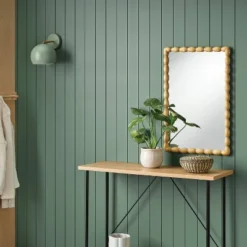 20"x30" Turned/Bobbin Wall Mirror Natural - Room Essentials™