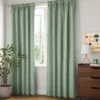 Room Darkening Heathered Thermal Window Curtain Panel Green - Room Essentials™ 2 Room Darkening Heathered Thermal Window Curtain Panel Green - Room Essentials™ -Wayfair Shop GUEST b376f22c 72ec 444f ba95 40d66767fb29