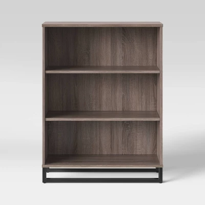 Mixed Material 3 Shelf Bookcase - Room Essentials™ 7 Mixed Material 3 Shelf Bookcase - Room Essentials™ - Image 5