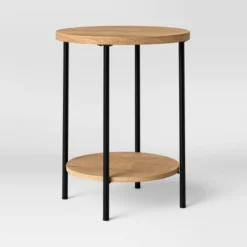 Wood And Metal Round End Table - Room Essentials™ 13 Wood And Metal Round End Table - Room Essentials™ -Wayfair Shop GUEST b471152e 3324 4b45 a184 e540cd26a19b