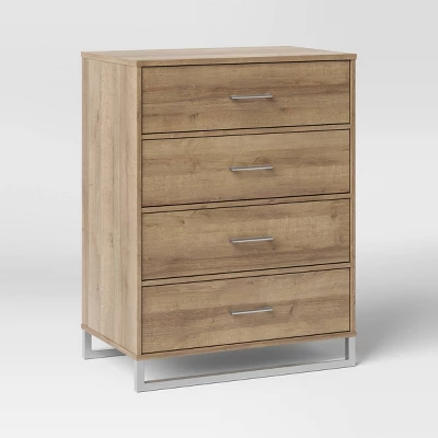 Mixed Material 4 Drawer Dresser - Room Essentials™ 9 Mixed Material 4 Drawer Dresser - Room Essentials™ - Image 7