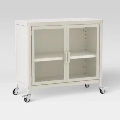 2 Door Metal Rolling Locker Storage Cabinet - Room Essentials™ -Wayfair Shop GUEST b5953fd5 99e3 4f20 aeb3 2396555859fe