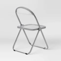 Modern Metal Acrylic Folding Chair - Room Essentials™ -Wayfair Shop GUEST bbc7728b 7bfc 4beb ade1 5a09cbc85ce2