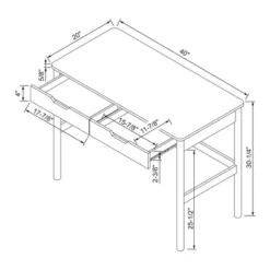 Scandi Desk With Drawers Natural - Room Essentials™ 13 Scandi Desk With Drawers Natural - Room Essentials™ -Wayfair Shop GUEST beea9f5d 7625 47e1 b872 56b582b72025