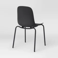4pk Dorm Dining Chairs Black - Room Essentials™: Metal Frame, Armless, Powder-Coated Finish -Wayfair Shop GUEST bf2ee440 3151 4411 b2c6 eaf9f39bcad0