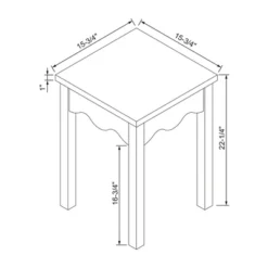 Wavy Accent Side Table Natural - Room Essentials™ -Wayfair Shop GUEST c2dd64f6 5e4c 4ad5 aab3 6d3b39c20b3d