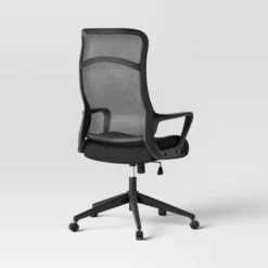 Comfort Office Chair Black - Room Essentials™ -Wayfair Shop GUEST c573b42e 9465 4009 83b6 13b4a7fd46ba