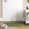 1'6"x2'6" Absorbing Embossed Floral Doormat Green - Room Essentials™: Outdoor & Indoor Skid-Resistant Door Mat -Wayfair Shop GUEST c58d088a 0745 4513 ae74 8c43c410407f