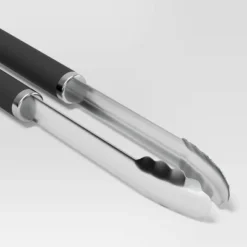 3pc Stainless Steel Grill Tool Set With Handles Light Silver - Room Essentials™: BBQ Accessories, Polypropylene Grip, No Assembly Required