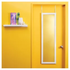 14.81" X 50.75" Over The Door Mirror - Room Essentials™ -Wayfair Shop GUEST c96db210 f82b 4652 a5ec 32bb217b3033