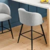 Set Of 2 Barrel Back Counter Stools With Metal Base Counter Stool Gray - Room Essentials™ 1 Set Of 2 Barrel Back Counter Stools With Metal Base Counter Stool Gray - Room Essentials™ -Wayfair Shop GUEST c9886d4c 0b65 4c0b 8f0a 0477645feeb4
