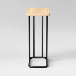 Mixed Material Wood And Metal Rectangle Top C Table Natural Wood - Room Essentials™ -Wayfair Shop GUEST c9ff1e55 46a8 48a8 a99f fcc015db26ab