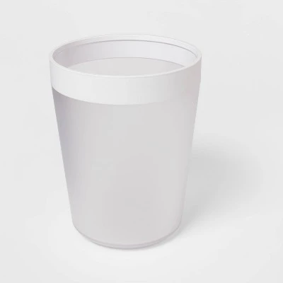 Wastebasket Frosted - Room Essentials™ 4 Wastebasket Frosted - Room Essentials™ - Image 2