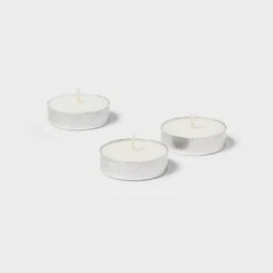 12pk Unscented Tealights White - Room Essentials™: Paraffin Wax, 4hr Burn Time, 1 Wick Tea Lights -Wayfair Shop GUEST d39b9dc0 3ef5 4097 b902 3cd9c49e2dcf