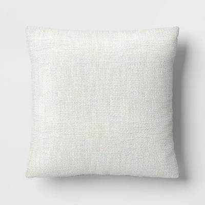 Textured Woven Cotton Square Throw Pillow - Room Essentials™ 6 Textured Woven Cotton Square Throw Pillow - Room Essentials™ - Image 4