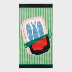 Sardines Beach Towel - Room Essentials™ 7 Sardines Beach Towel - Room Essentials™ -Wayfair Shop GUEST eef1c252 8b4d 46df 8398 d5f811786447