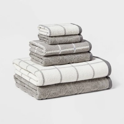 6pc Bath Towel Bundle Set - Room Essentials™ 9 6pc Bath Towel Bundle Set - Room Essentials™ - Image 7