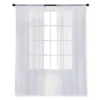 1pc Sheer Crinkle Window Curtain Panel White - Room Essentials™ -Wayfair Shop GUEST f11e80ef 19ae 4969 a60d ea12b6ae9195