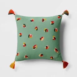 Abstract Dots Embroidered Cotton Square Throw Pillow - Room Essentials™ 11 Abstract Dots Embroidered Cotton Square Throw Pillow - Room Essentials™ -Wayfair Shop GUEST f1ec40ae 5d69 4b3f b297 4d5663e6159c