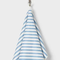 Quick Dry Striped Waffle Towel Blue - Room Essentials™ -Wayfair Shop GUEST f372b767 e8ce 4640 af7b 584bc7bd3431