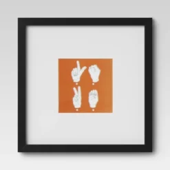 Set Of 9 Gallery Frame Set 10" X 10" Matted To 5" X 5" Black - Room Essentials™ 21 Set Of 9 Gallery Frame Set 10" X 10" Matted To 5" X 5" Black - Room Essentials™ -Wayfair Shop GUEST f789d878 5fd4 4ad1 974a e96f082d197a