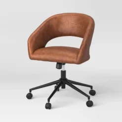 Rolling Swivel Barrel Back Office Chair - Room Essentials™ -Wayfair Shop GUEST f879626e 27da 4d91 98aa a43e35f51abf