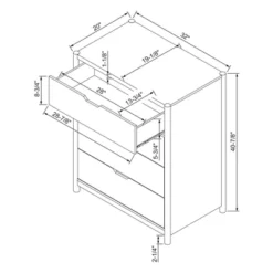 Scandi 4 Drawer Dresser Natural - Room Essentials™ -Wayfair Shop GUEST fb3829c0 d6a6 4c04 ad92 0e900b273420